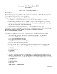 Assignment Worksheet
