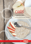 Oats for Health Booklet