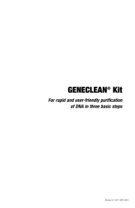 GENECLEAN® Kit