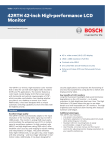 42RTH 42-inch High-performance LCD Monitor