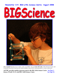 Newsletter 114 - BIG Little Science Centre