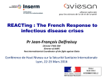REACTing : The French Response to infectious disease crises Lancet