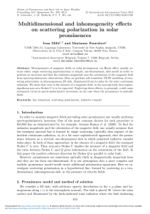 Multidimensional and inhomogeneity effects on scattering