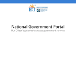 The National Government Portal (NGP)