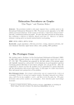 Relaxation Procedures on Graphs 1 The Pentagon