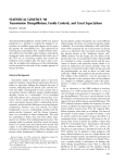 STATISTICAL GENETICS `98 Transmission Disequilibrium, Family