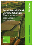 Food Security and Climate Change: The answer is biodiversity