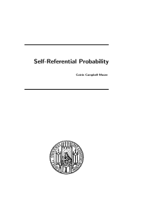 Self-Referential Probability