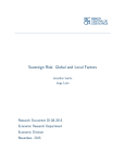 Sovereign Risk: Global and Local Factors