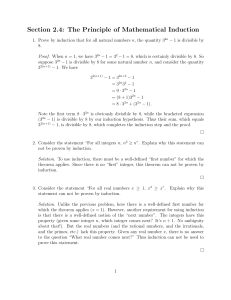Proofs and Solutions