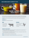 BARE BONES BROTH COMPANY FACTS