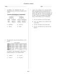 Classification Questions