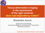 Tissue deformation imaging in assessment of the right ventricle