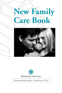New Family Care Book - Carolinas HealthCare System