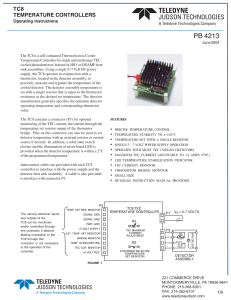 page 1 - Teledyne Judson Technologies