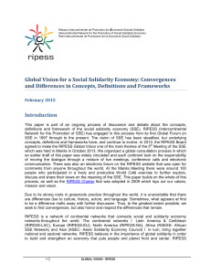 Global Vision for a Social Solidarity Economy