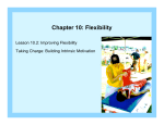 Chapter 10: Flexibility