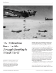 13. Destruction from the Air: Strategic Bombing