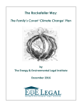 The Rockefeller Way - Energy and Environmental Legal Institute