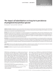 The impact of hybridization on long