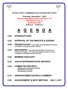 Kitsap County Commission on Children and Youth agenda packet