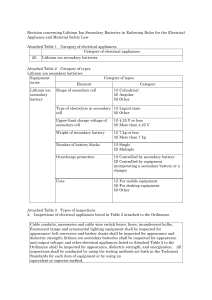 Enforcing Rules for the Electrical Appliance and Material Safety Law