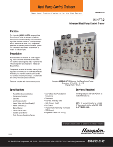 Heat Pump Control Trainers