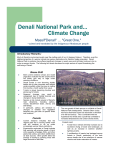 Denali National Park and… Climate Change