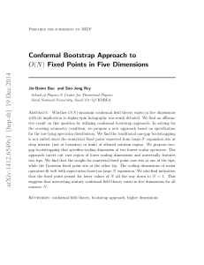 Conformal Bootstrap Approach to O(N) Fixed Points in Five