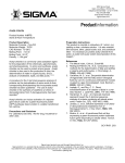 Acetyl chloride (A0772) - Product Information Sheet - Sigma