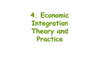 Economic Integration Theory