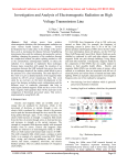 Investigation and Analysis of Electromagnetic Radiation on High