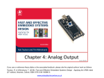 Chapter 4: Analog Output - Embedded