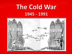 Cold War PowerPoint PDF