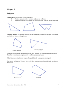 Chapter 7 Polygons