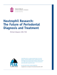 Neutrophil Research: The Future of Periodontal Diagnosis and