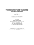 Global Impact of Energy Use in Middle East Oil Economies: A