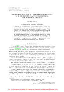 Higher diophantine approximation exponents and