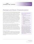 Background Strain Characterization