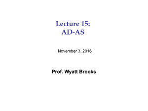 Lecture 15: AD-AS
