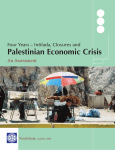Intifada, Closures and Palestinian Economic Crisis