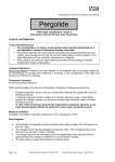 pergolide information sheet