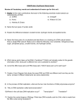 Study Guide 2016-17 DNA