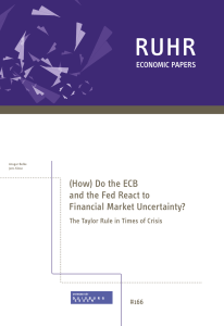(How) Do the ECB and the Fed React to