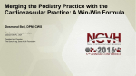 Merging the Podiatry Practice with the Cardiovascular