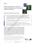 Monitoring progression of primary progressive