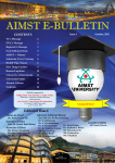 AIMST e-Bulletin_Issue I_Oct 2015