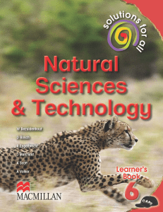 Solutions for all Natural Sciences and Technology: Grade 6