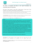 The Effect of Chromium and Boron on the Lipid