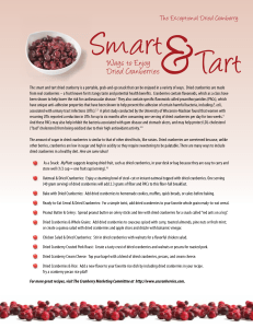 Ways to Enjoy Dried Cranberries